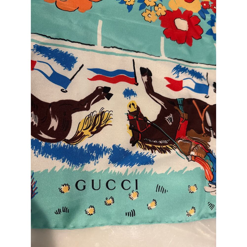 Gucci Rodeo Cowboy Scarf - Picture 2 of 8